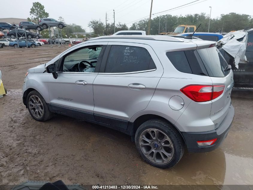 2018 Ford Ecosport Titanium VIN: MAJ3P1VE2JC236352 Lot: 41213483