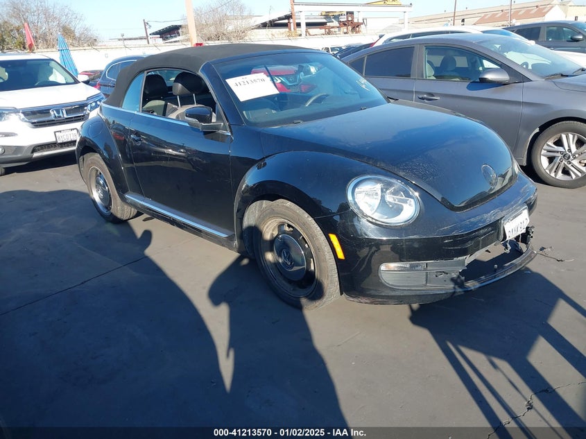 2013 VOLKSWAGEN BEETLE - 3VW5P7AT8DM808843