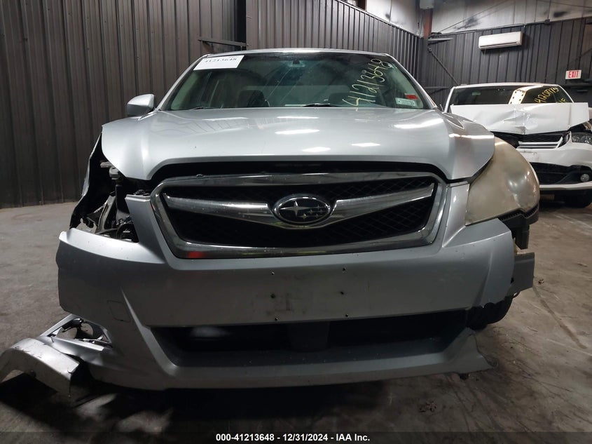 2012 SUBARU LEGACY VIN: 4S3BMBL62C3037045