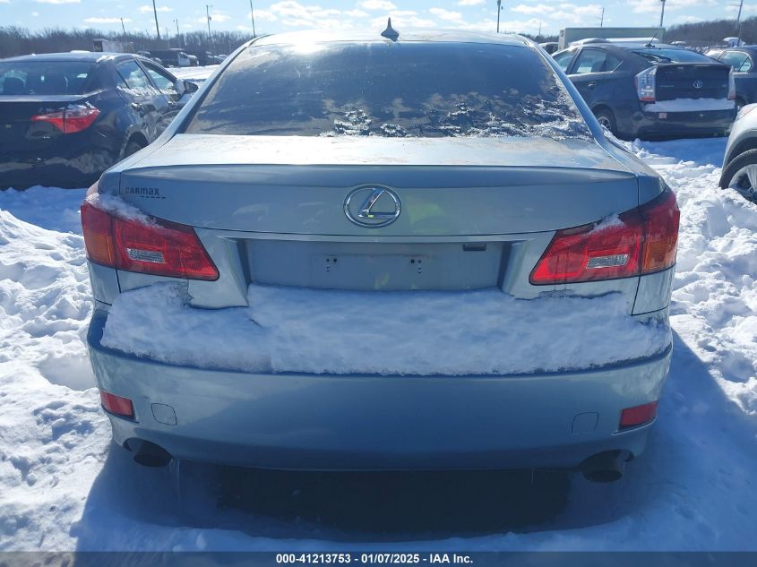 2007 Lexus Is 250 VIN: JTHCK266675014797 Lot: 41213753