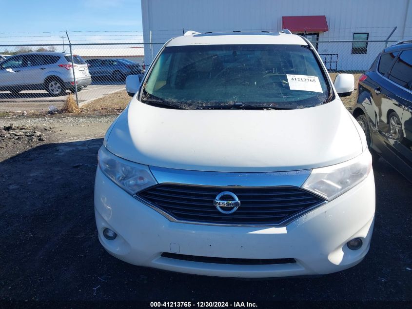 2015 Nissan Quest Platinum/S/Sl/Sv VIN: JN8AE2KP1F9122175 Lot: 41213765