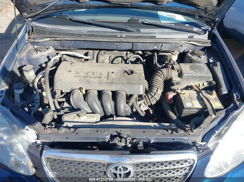 2008 TOYOTA COROLLA VIN: 2T1BR32E88C927693