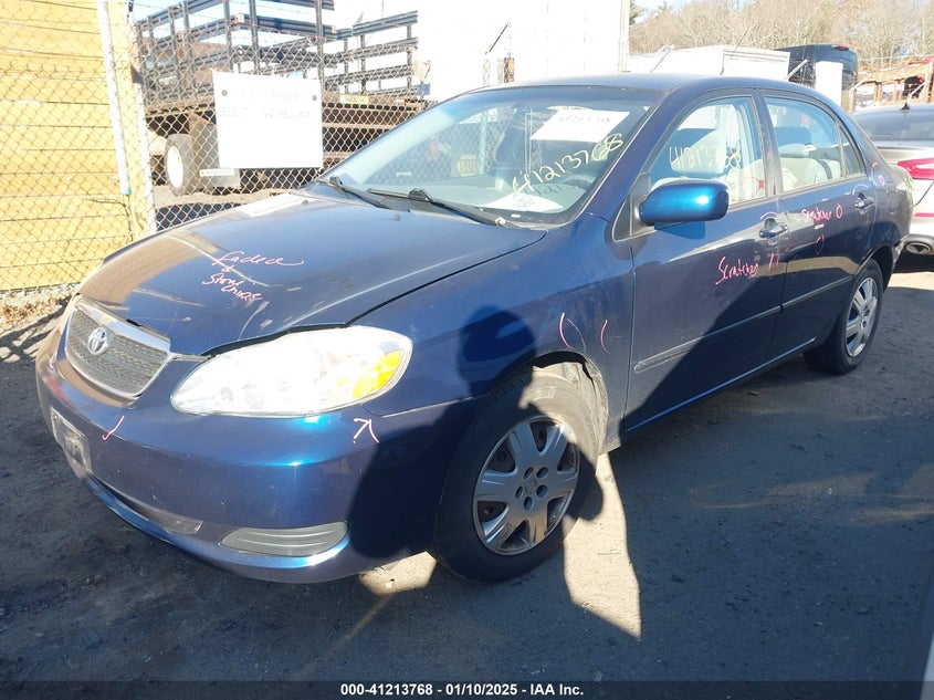 2008 TOYOTA COROLLA VIN: 2T1BR32E88C927693
