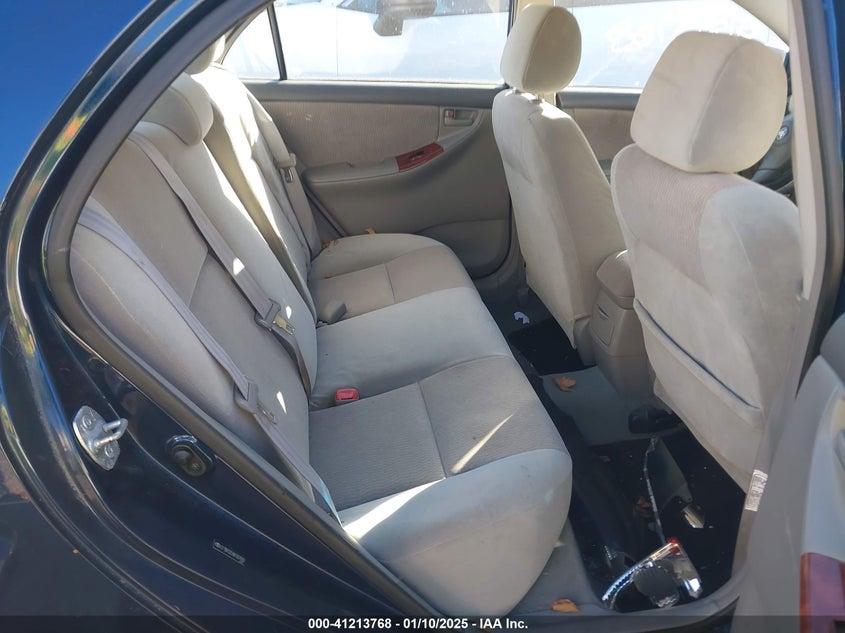 2008 TOYOTA COROLLA VIN: 2T1BR32E88C927693