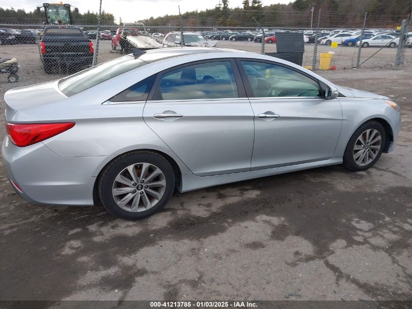 2014 HYUNDAI SONATA LIMITED - 5NPEC4AC7EH903432