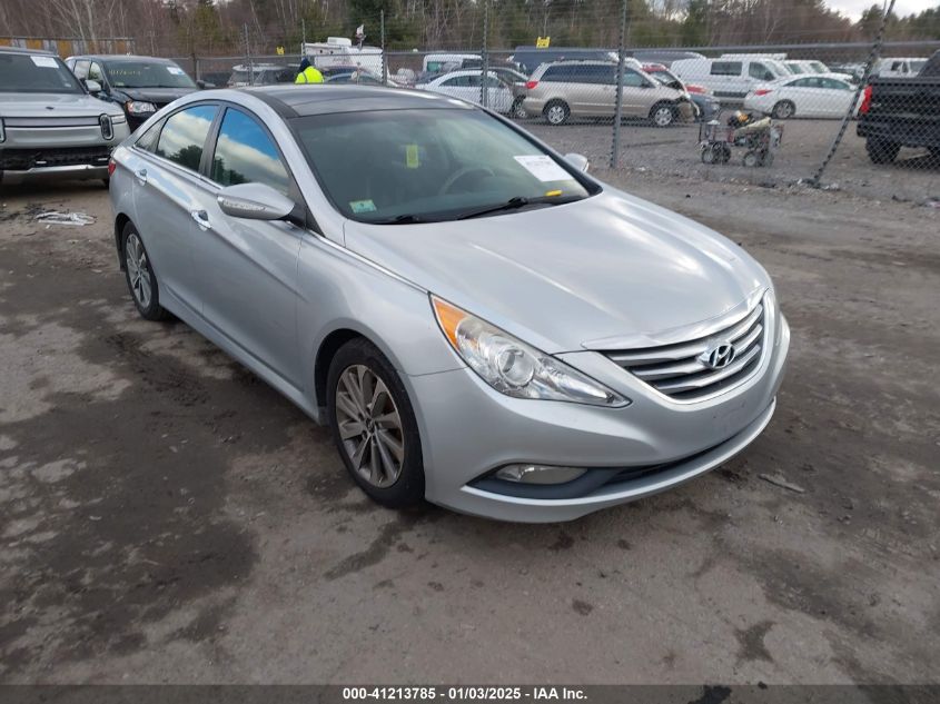 VIN 5NPEC4AC7EH903432 2014 Hyundai Sonata, Limited no.1