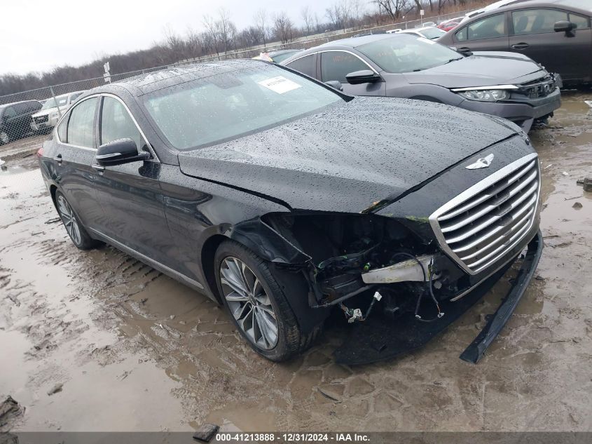 VIN KMHGN4JE8GU130091 2016 Hyundai Genesis, 3.8 no.1