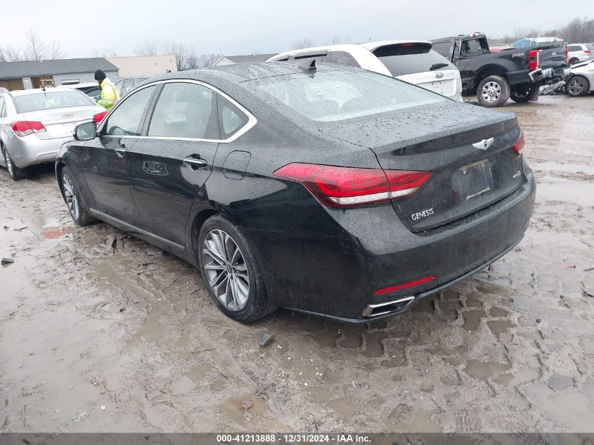 VIN KMHGN4JE8GU130091 2016 Hyundai Genesis, 3.8 no.3