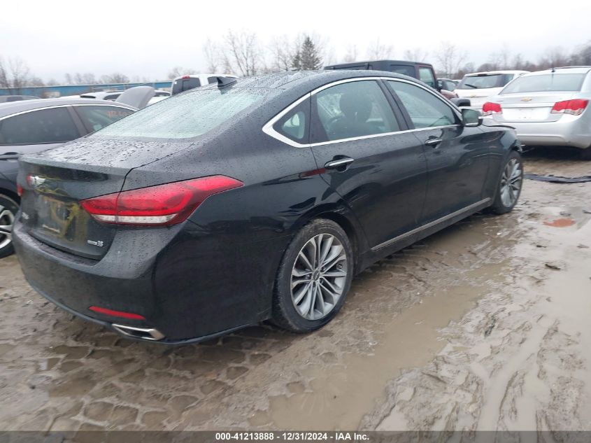 VIN KMHGN4JE8GU130091 2016 Hyundai Genesis, 3.8 no.4