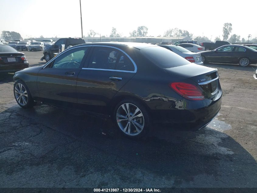 VIN 55SWF4JB7FU087565 2015 Mercedes-Benz C 300, Lux... no.3