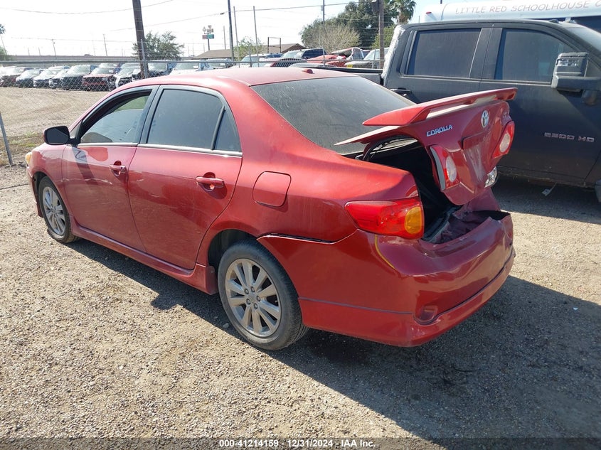 2009 TOYOTA COROLLA VIN: 1NXBU40E49Z093798