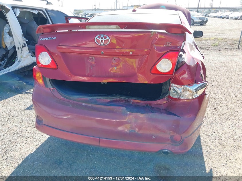 2009 TOYOTA COROLLA VIN: 1NXBU40E49Z093798