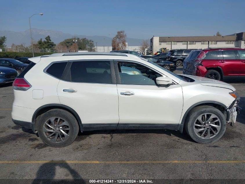 2015 Nissan Rogue Sl VIN: 5N1AT2MT9FC908073 Lot: 41214241