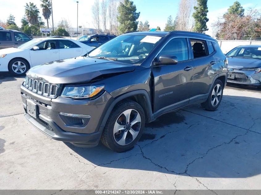 VIN 3C4NJCBB6JT102877 2018 Jeep Compass, Latitude Fwd no.2