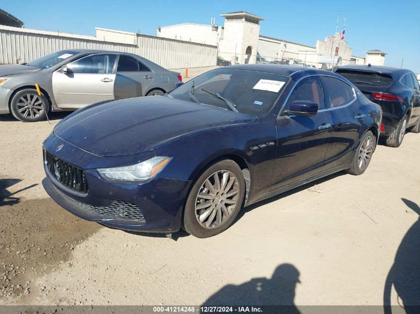 VIN ZAM57RTA0E1084442 2014 MASERATI GHIBLI no.2