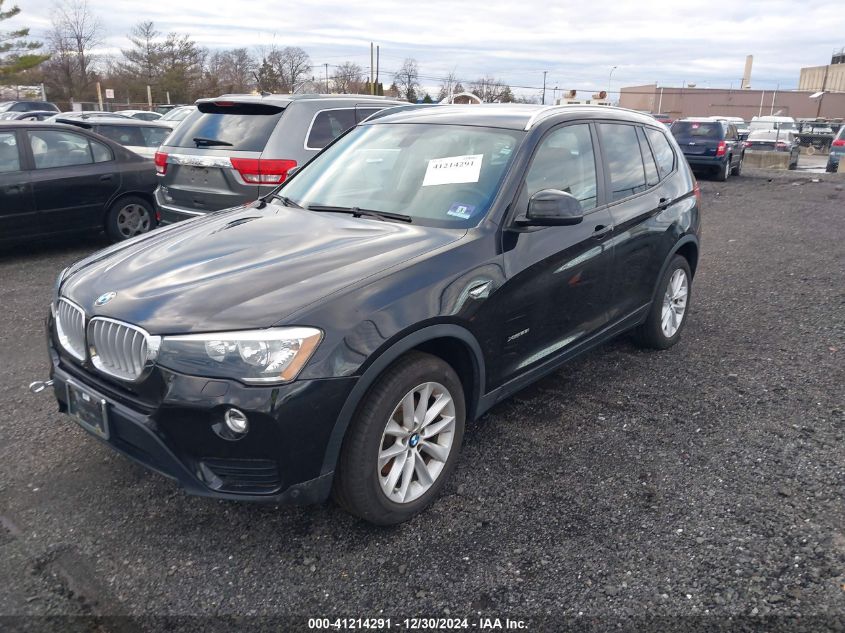 VIN 5UXWX9C53F0D62156 2015 BMW X3, Xdrive28I no.2