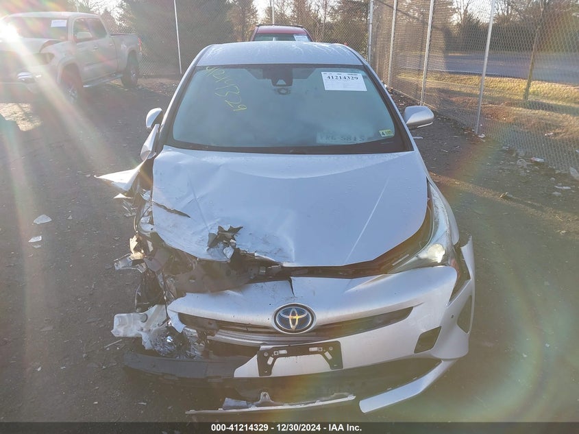 2018 TOYOTA PRIUS VIN: JTDKARFU5J3550895