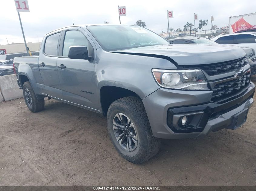 VIN 1GCGTDEN2M1277072 2021 CHEVROLET COLORADO no.1