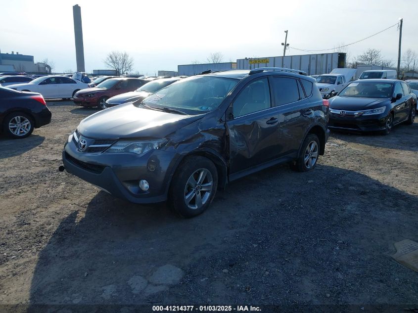 VIN JTMRFREVXFJ048624 2015 Toyota RAV4, Xle no.2