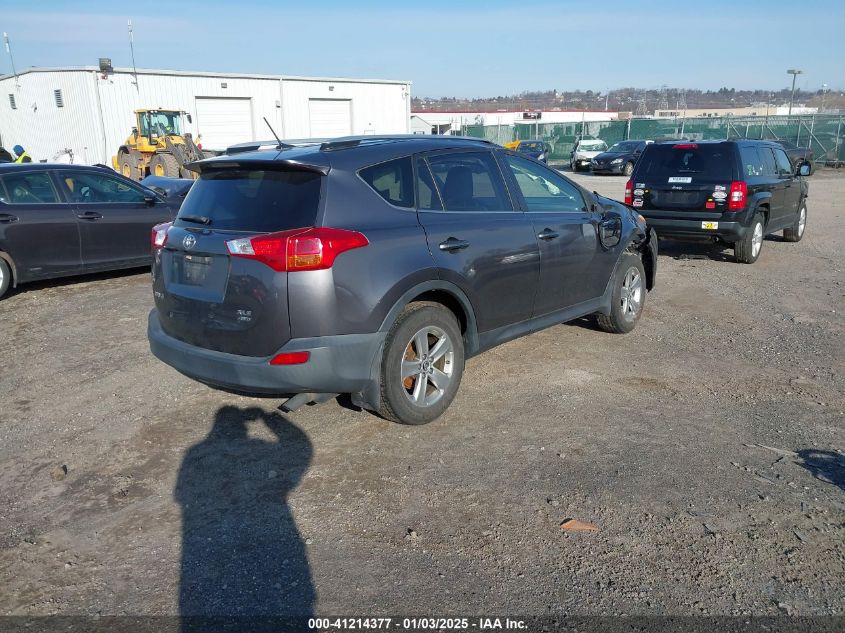 VIN JTMRFREVXFJ048624 2015 Toyota RAV4, Xle no.4