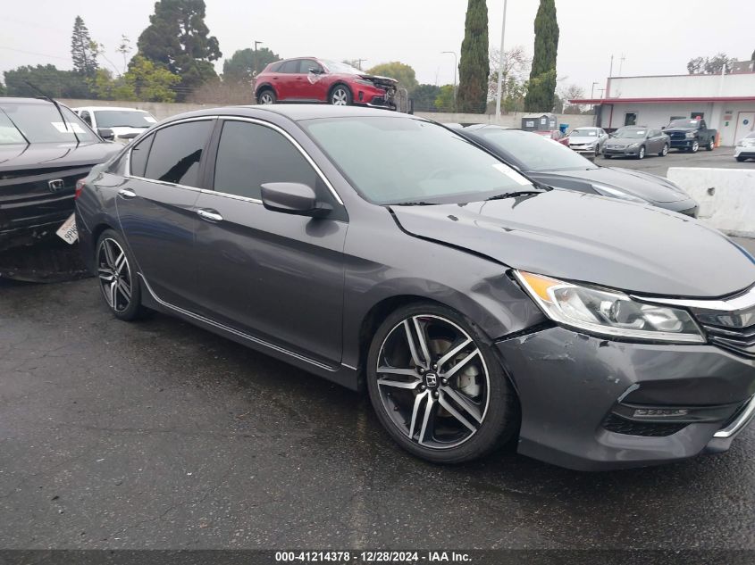 VIN 1HGCR2F19HA302201 2017 Honda Accord, Sport Se no.13