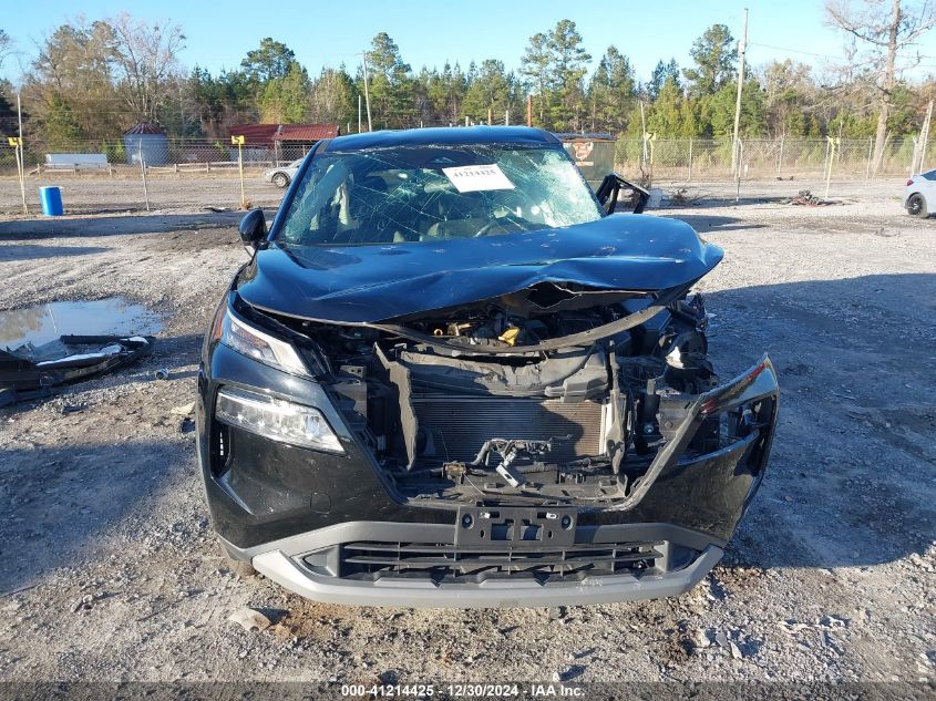 2021 Nissan Rogue Sv Intelligent Awd VIN: 5N1AT3BB7MC789825 Lot: 41214425