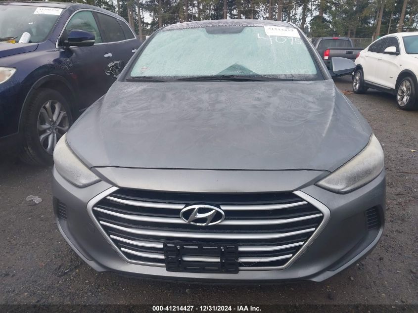 VIN KMHD74LF7HU114095 2017 Hyundai Elantra, SE no.12