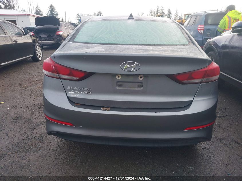 VIN KMHD74LF7HU114095 2017 Hyundai Elantra, SE no.16