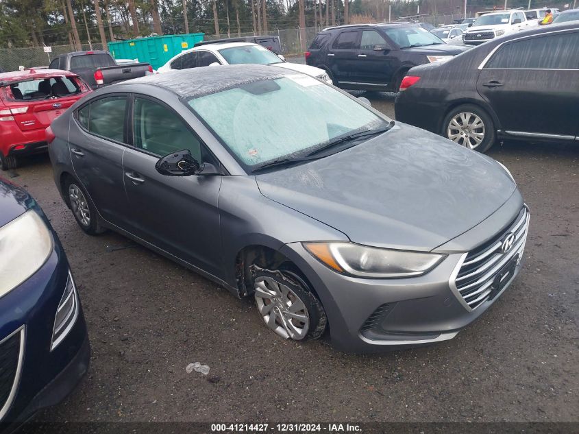 2017 HYUNDAI ELANTRA SE - KMHD74LF7HU114095