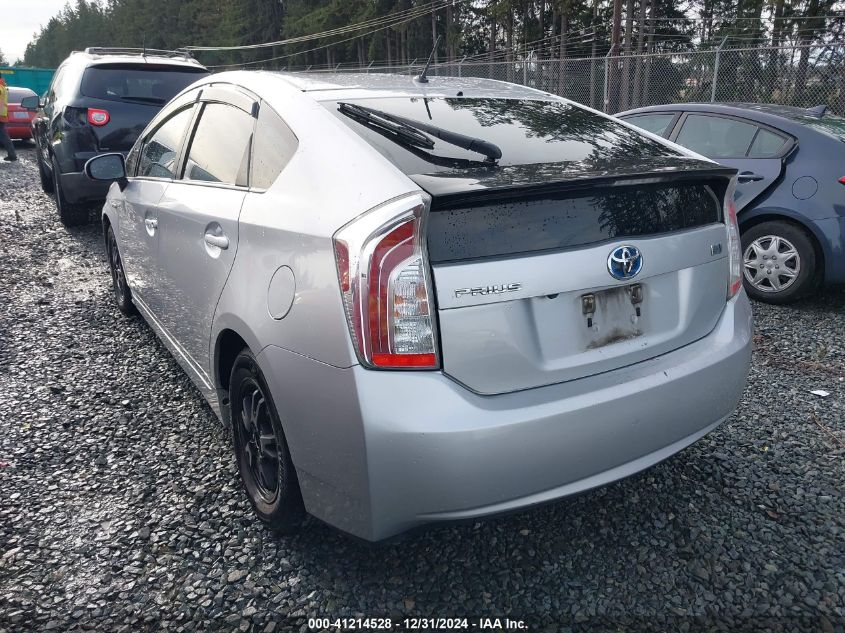 VIN JTDKN3DUXF0413528 2015 Toyota Prius, Two no.3