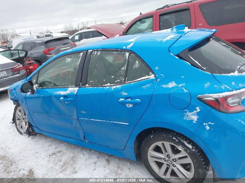 2019 TOYOTA COROLLA VIN: JTNK4RBE5K3066986