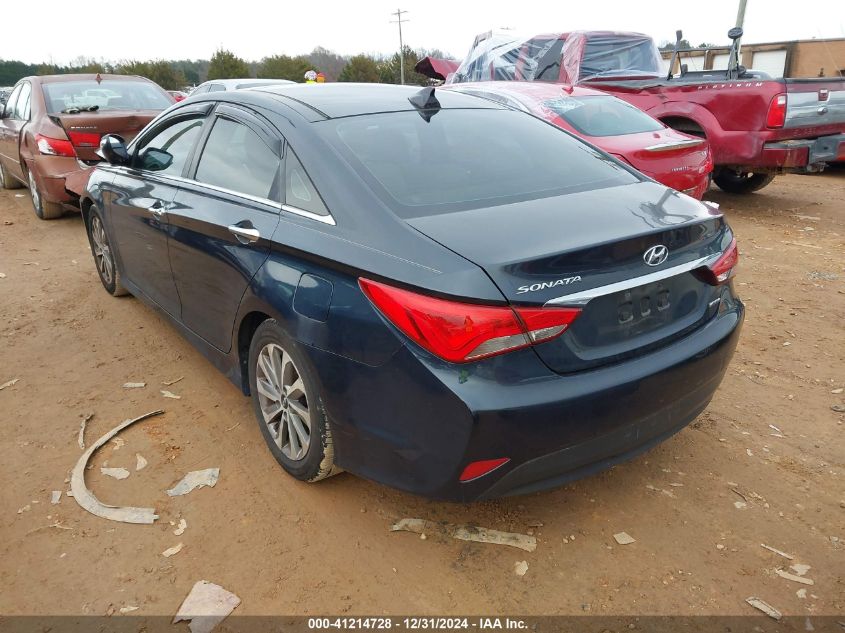 VIN 5NPEC4AC7EH890178 2014 HYUNDAI SONATA no.3