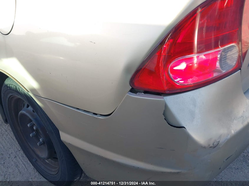 2007 HONDA CIVIC VIN: 1HGFA16597L088072