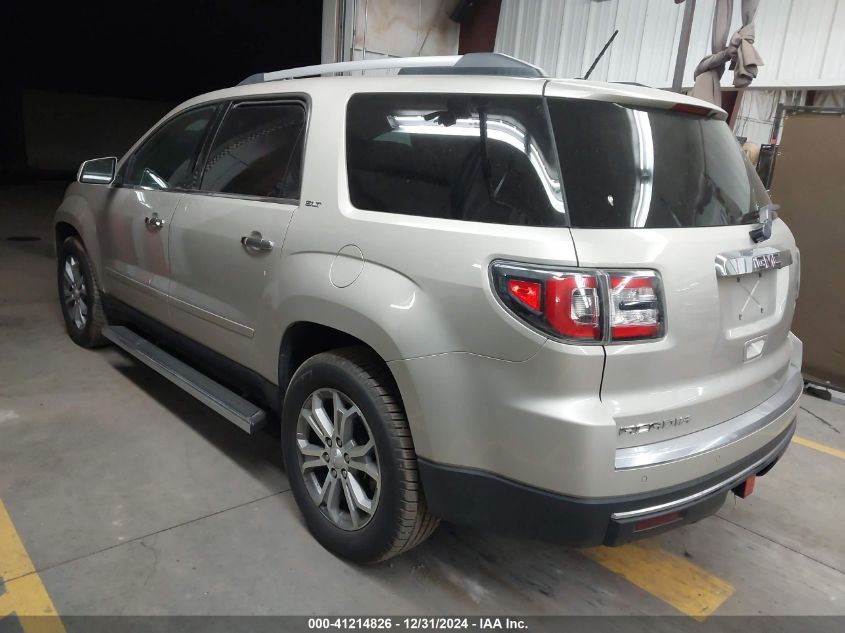 VIN 1GKKRSKD9EJ205302 2014 GMC Acadia, Slt-2 no.3