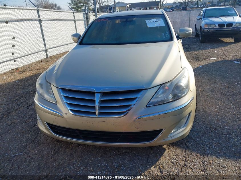 2012 Hyundai Genesis 3.8 VIN: KMHGC4DD9CU176872 Lot: 41214875
