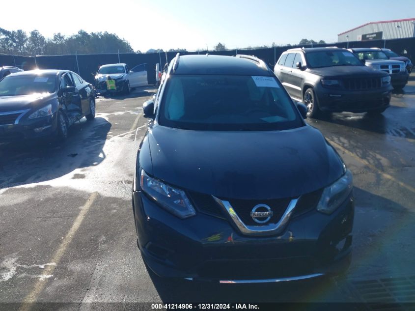 2016 Nissan Rogue Sv VIN: 5N1AT2MT2GC837820 Lot: 41214906