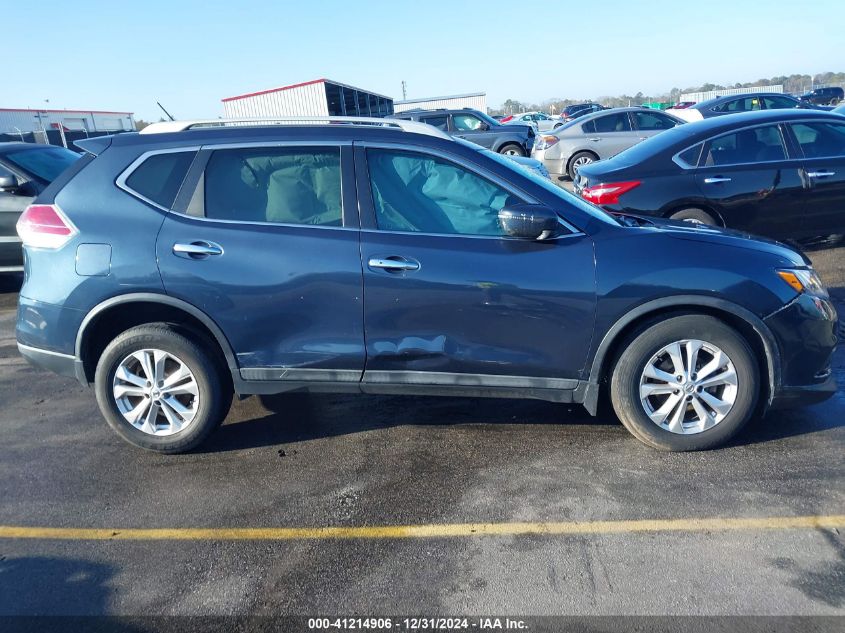 2016 Nissan Rogue Sv VIN: 5N1AT2MT2GC837820 Lot: 41214906