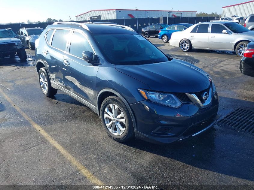 VIN 5N1AT2MT2GC837820 2016 Nissan Rogue, SV no.1