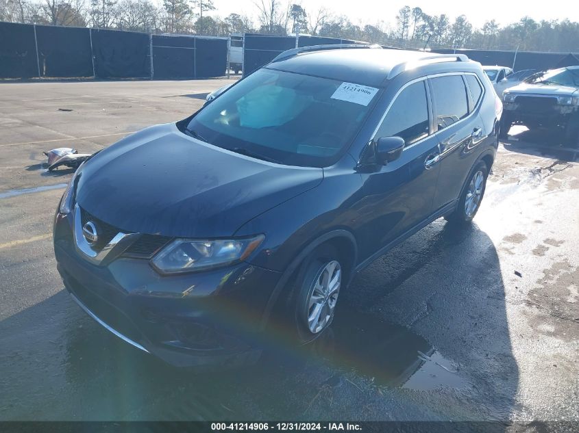 VIN 5N1AT2MT2GC837820 2016 Nissan Rogue, SV no.2