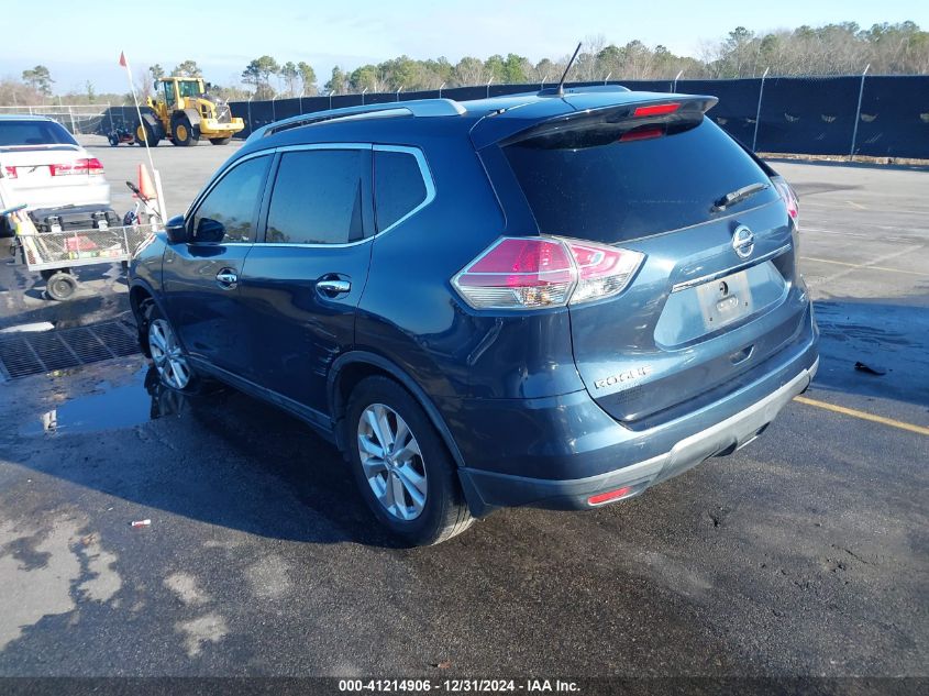 VIN 5N1AT2MT2GC837820 2016 Nissan Rogue, SV no.3