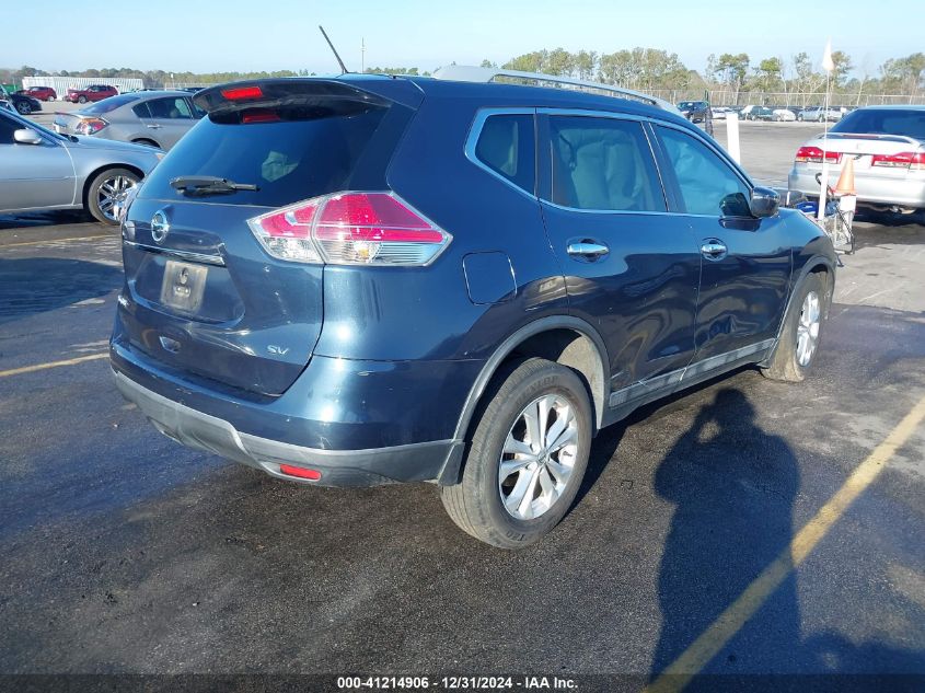 VIN 5N1AT2MT2GC837820 2016 Nissan Rogue, SV no.4