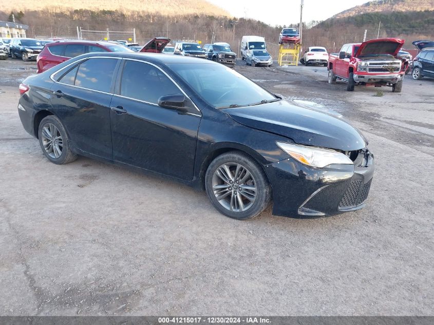 VIN 4T1BF1FK9FU018516 2015 Toyota Camry, SE no.1