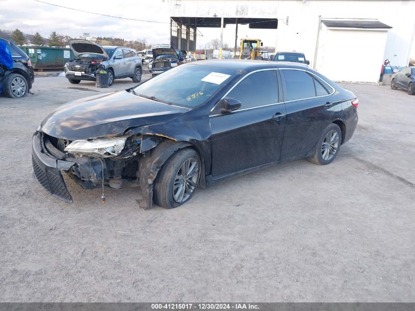 VIN 4T1BF1FK9FU018516 2015 Toyota Camry, SE no.2