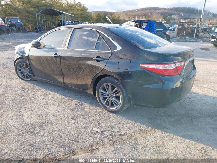 VIN 4T1BF1FK9FU018516 2015 Toyota Camry, SE no.3