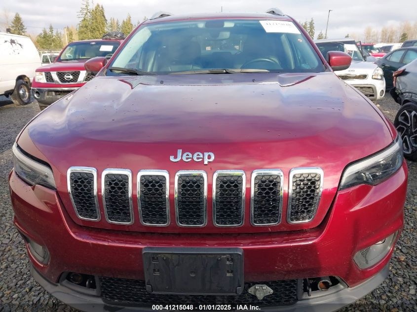 VIN 1C4PJMLX7KD371180 2019 Jeep Cherokee, Latitude... no.12