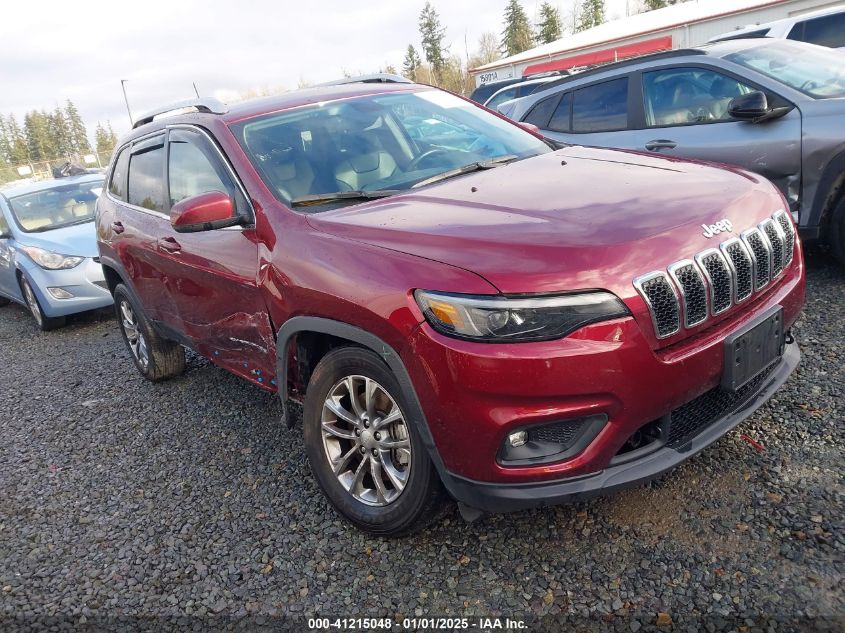 VIN 1C4PJMLX7KD371180 2019 Jeep Cherokee, Latitude... no.1