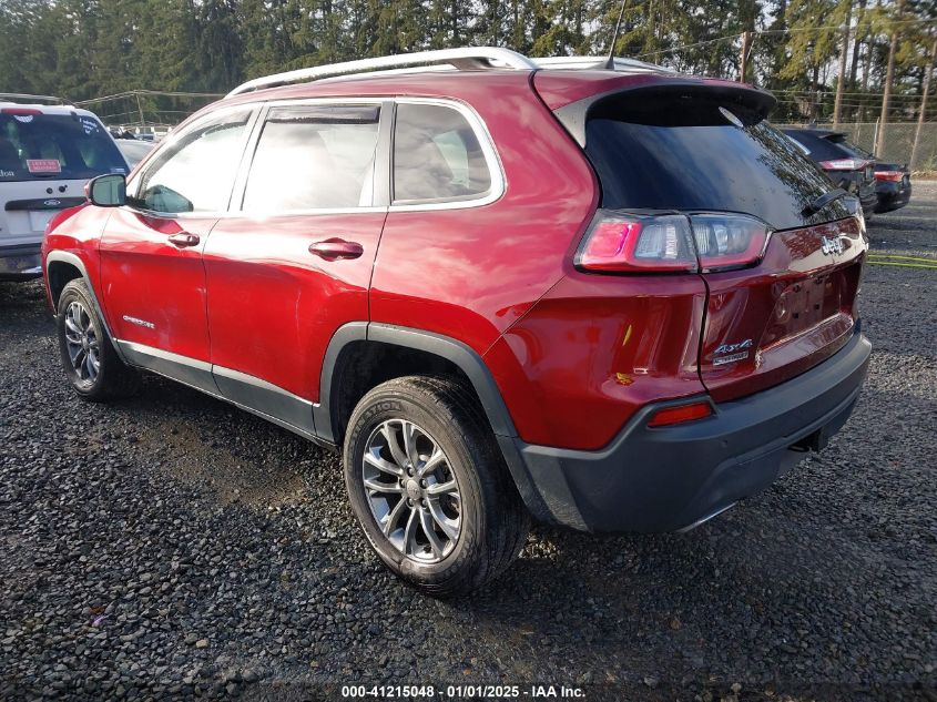 VIN 1C4PJMLX7KD371180 2019 Jeep Cherokee, Latitude... no.3