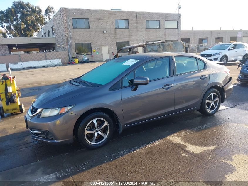 VIN 19XFB2F73FE276371 2015 Honda Civic, SE no.2