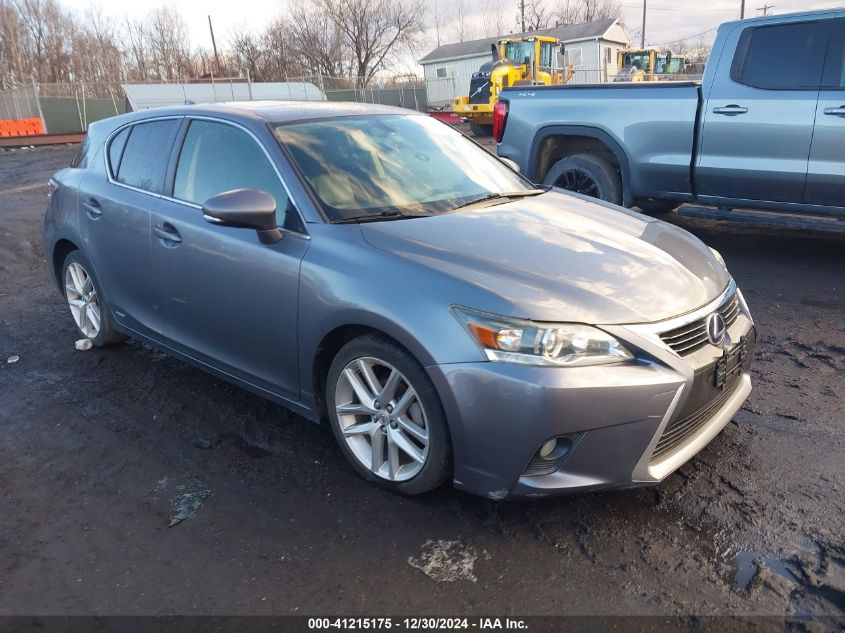 VIN JTHKD5BH9F2220035 2015 Lexus CT, 200H no.1