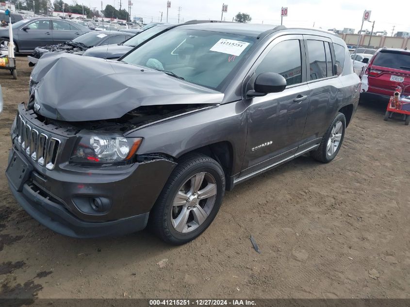 VIN 1C4NJCBB4ED789823 2014 JEEP COMPASS no.2